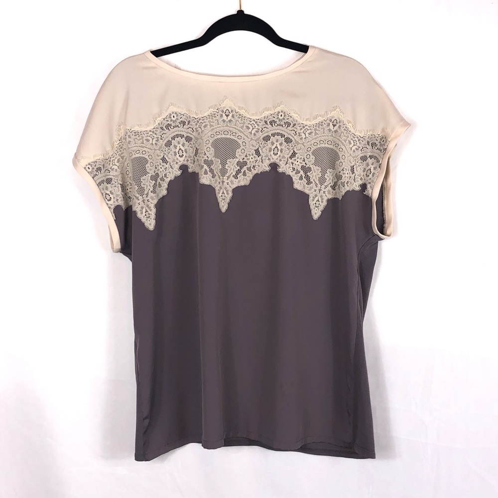 Lauren Conrad | Faux Lace Tank Top